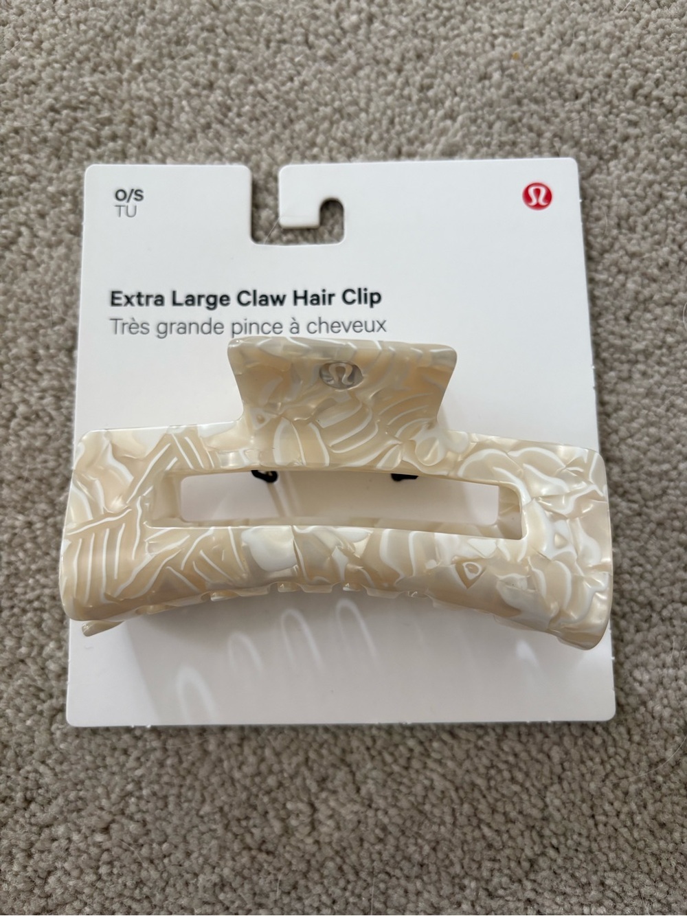 lululemon athletica Extra Large Claw Hair Clip - NWT